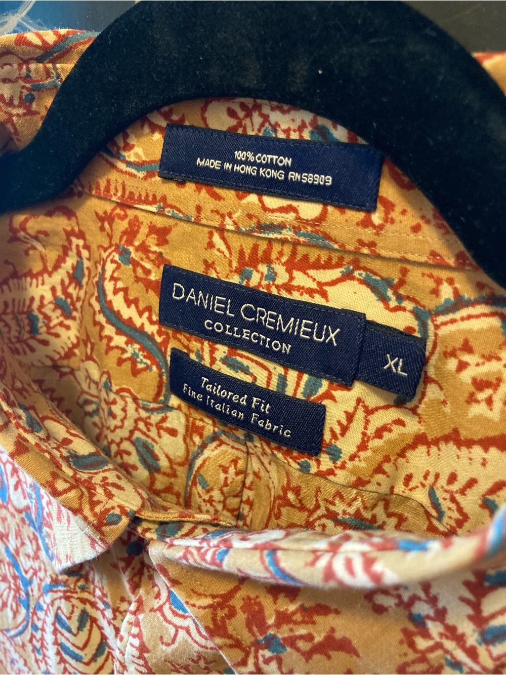 DANIEL CREMIEUX COLLECTION Button Down Shirt - Size XL - Picture 4 of 8